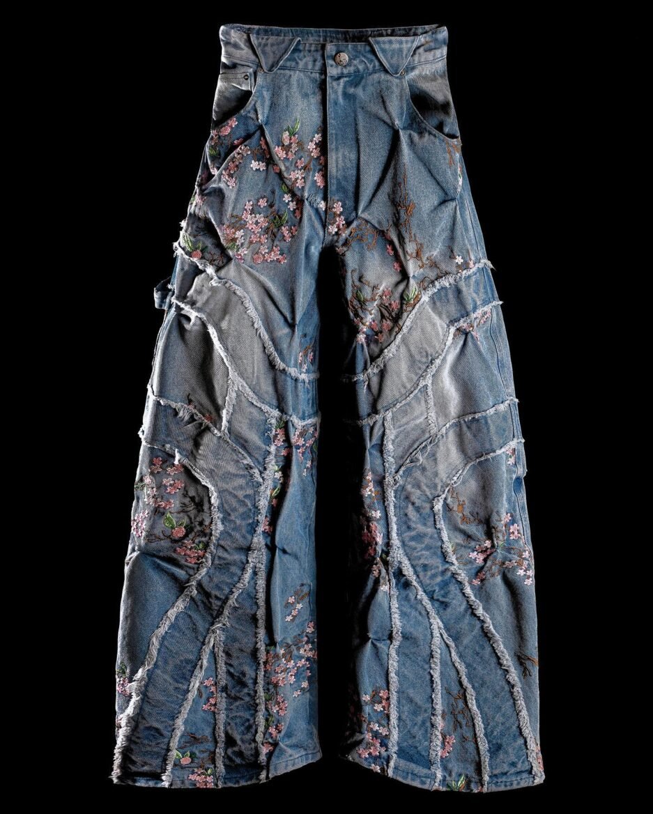 Badson Cherry Blossom Pants