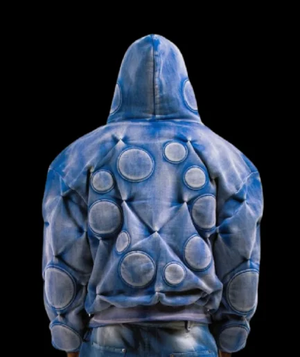 Badson Cobalt Oxygen Padded Hoodie Blue